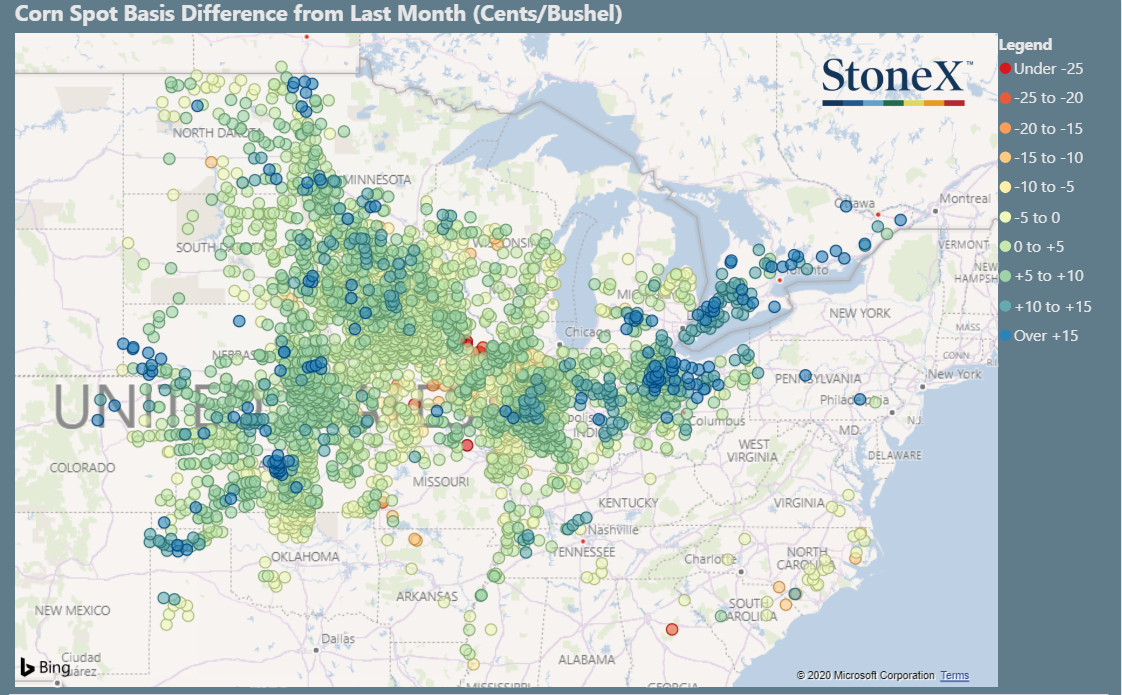 U.S. Corn Basis Maps