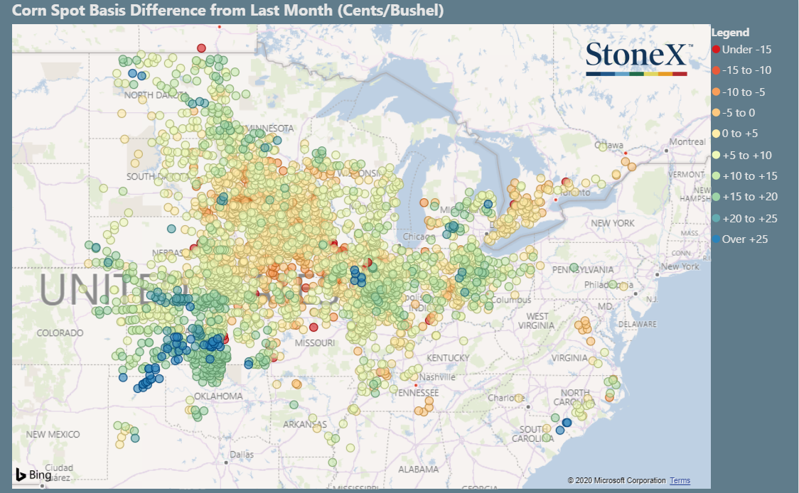 U.S. Corn Basis Maps