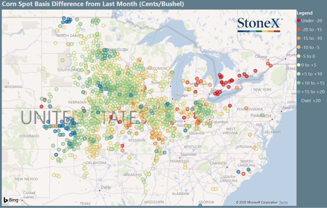 U.S. Corn Basis Maps