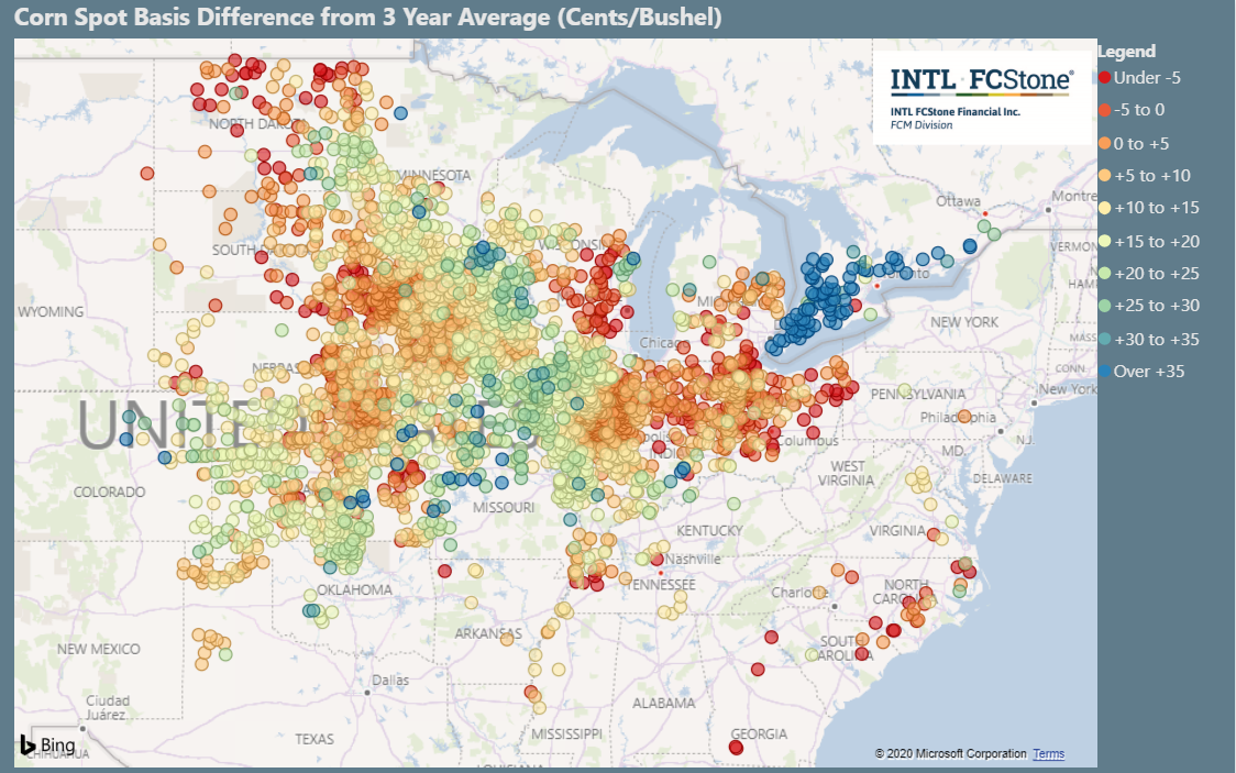 U.S. Corn Basis Maps